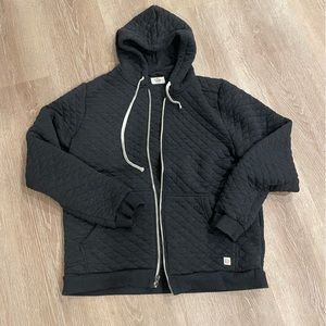 Marine Layer Corbet Quilted Full Zip Hoodie XL